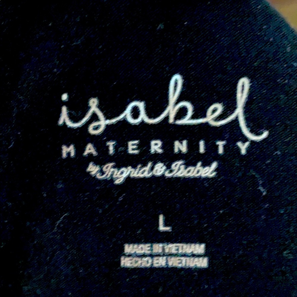 Maternity cropped leggings